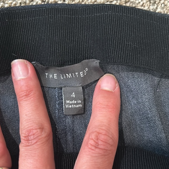 Ladies Bi Stretch slacks - Denim / Navy blue size 4 - Picture 2 of 3